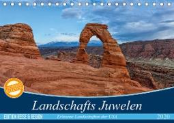 Landschafts Juwelen - Erlesene Landschaften der USA (Tischkalender 2020 DIN A5 quer)