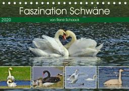 Faszination Schwäne (Tischkalender 2020 DIN A5 quer)