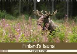 Finland's fauna (Wall Calendar 2020 DIN A3 Landscape)