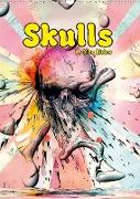 Skulls by Nico Bielow (Wall Calendar 2020 DIN A3 Portrait)