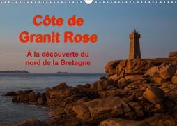 Côte de Granit Rose - À la découverte du nord de la Bretagne (Calendrier mural 2020 DIN A3 horizontal)