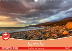 Korsika - Insel der Gegensätze (Wandkalender 2020 DIN A3 quer)