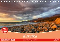 Korsika - Insel der Gegensätze (Tischkalender 2020 DIN A5 quer)