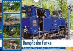 Dampfbahn Furka 2020CH-Version (Wandkalender 2020 DIN A4 quer)