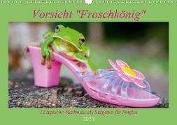 Vorsicht: Froschkönig (Wandkalender 2020 DIN A3 quer)