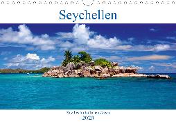 Seychellen - Paradies im Indischen Ozean (Wandkalender 2020 DIN A4 quer)