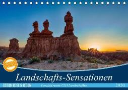 Landschafts-Sensationen (Tischkalender 2020 DIN A5 quer)