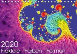 Fraktale - Farben - Formen 2020 (Tischkalender 2020 DIN A5 quer)