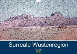 Surreale Wüstenregion (Wandkalender 2020 DIN A4 quer)