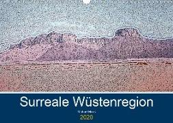 Surreale Wüstenregion (Wandkalender 2020 DIN A3 quer)
