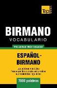 Vocabulario Español-Birmano - 7000 Palabras Más Usadas