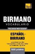 Vocabulario Español-Birmano - 5000 Palabras Más Usadas