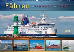 Fähren - von Warnemünde bis Hongkong (Wandkalender 2020 DIN A2 quer)