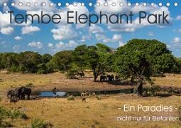 Tembe Elephant Park. Ein Paradies - nicht nur für Elefanten (Tischkalender 2020 DIN A5 quer)
