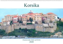 Korsika - Charakterstarke Städte und Dörfer (Wandkalender 2020 DIN A2 quer)