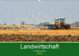 Landwirtschaft - Der Pflug im Einsatz (Wandkalender 2020 DIN A2 quer)