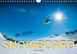 Snowboard - so cool (Wandkalender 2020 DIN A4 quer)