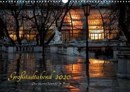 Großstadtabend - Die blaue Stunde in Wien (Wandkalender 2020 DIN A3 quer)