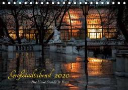 Großstadtabend - Die blaue Stunde in Wien (Tischkalender 2020 DIN A5 quer)