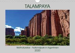 Talampaya Weltnaturerbe-Nationalpark in Argentinien (Wandkalender 2020 DIN A4 quer)
