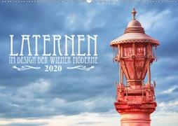 Laternen im Design der Wiener Moderne (Wandkalender 2020 DIN A2 quer)