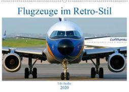 Flugzeuge im Retro-Stil (Wandkalender 2020 DIN A2 quer)