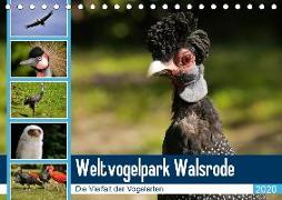 Weltvogelpark Walsrode - Die Vielfalt der Vogelarten (Tischkalender 2020 DIN A5 quer)