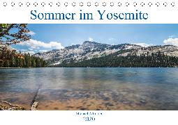 Sommer im Yosemite (Tischkalender 2020 DIN A5 quer)
