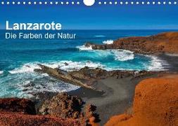Lanzarote - Die Farben der Natur (Wandkalender 2020 DIN A4 quer)