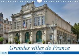 Grandes villes de France - Béziers (Calendrier mural 2020 DIN A4 horizontal)