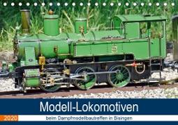 Modell-Lokomotiven beim Dampfmodellbautreffen in Bisingen (Tischkalender 2020 DIN A5 quer)