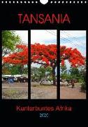 TANSANIA - Kunterbuntes Afrika (Wandkalender 2020 DIN A4 hoch)
