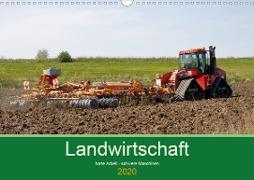 Landwirtschaft - harte Arbeit, schwere Maschinen (Wandkalender 2020 DIN A3 quer)
