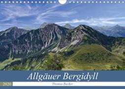 Allgäuer Bergidyll (Wandkalender 2020 DIN A4 quer)