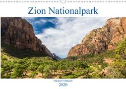 Zion Nationalpark (Wandkalender 2020 DIN A3 quer)
