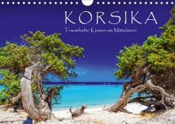 Korsika - Traumhafte Küsten am Mittelmeer (Wandkalender 2020 DIN A4 quer)