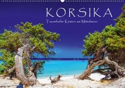 Korsika - Traumhafte Küsten am Mittelmeer (Wandkalender 2020 DIN A2 quer)