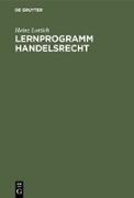 Lernprogramm Handelsrecht