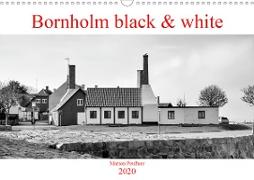 Bornholm black & white (Wandkalender 2020 DIN A3 quer)