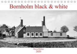 Bornholm black & white (Tischkalender 2020 DIN A5 quer)
