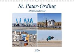 St. Peter-Ording Stranderlebnisse (Wandkalender 2020 DIN A3 quer)