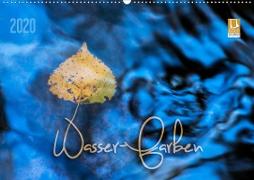 Wasser-Farben (Wandkalender 2020 DIN A2 quer)