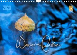 Wasser-Farben (Wandkalender 2020 DIN A4 quer)