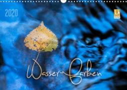 Wasser-Farben (Wandkalender 2020 DIN A3 quer)