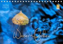 Wasser-Farben (Tischkalender 2020 DIN A5 quer)