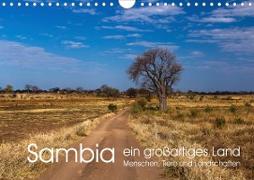 Sambia - ein großartiges Land (Wandkalender 2020 DIN A4 quer)