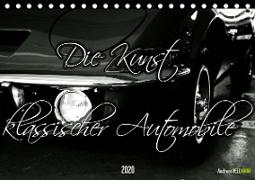 Die Kunst klassischer Automobile (Tischkalender 2020 DIN A5 quer)