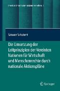 Die Umsetzung der Leitprinzipien der Vereinten Nationen für Wirtschaft und Menschenrechte durch nationale Aktionspläne