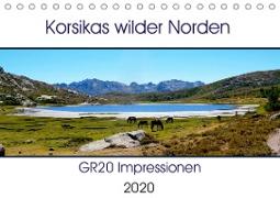 Korsikas wilder Norden. GR20 Impressionen (Tischkalender 2020 DIN A5 quer)