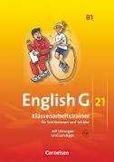 English G 21, Ausgabe B, Band 1: 5. Schuljahr, Klassenarbeitstrainer mit Lösungen und Audios online